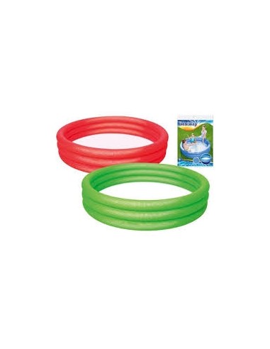 PVC'DE 3 BOĞ.DÜZ RENK HAVUZ 152*30CM
