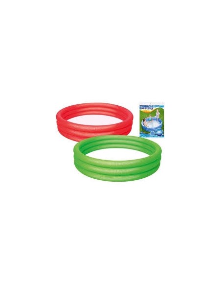 PVC'DE 3 BOĞ.DÜZ RENK HAVUZ 152*30CM