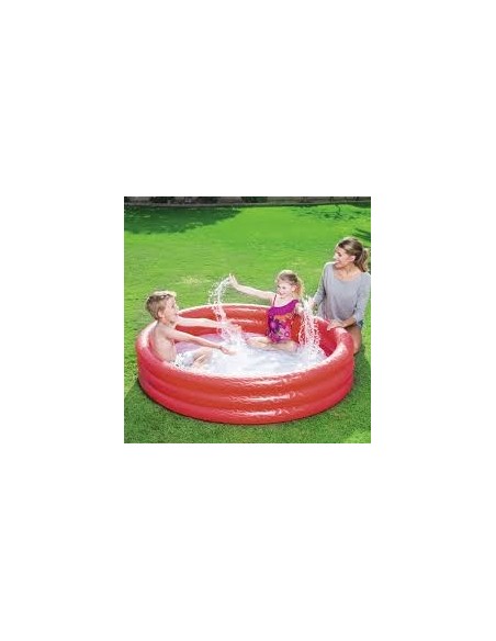 PVC'DE 3 BOĞ.DÜZ RENK HAVUZ 152*30CM
