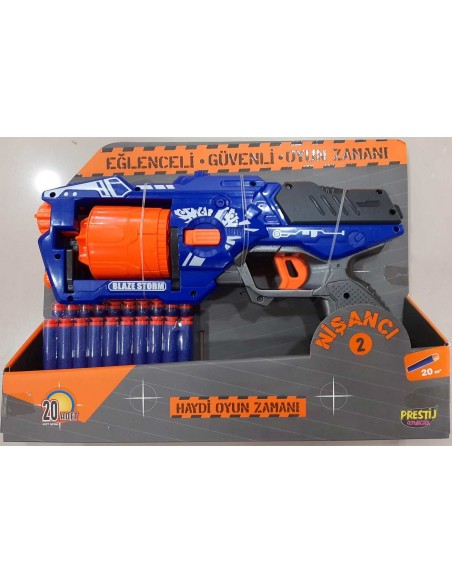 KUT.PİSTOLLU NERF SİLAH