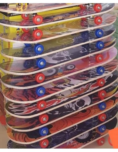 RESİMLİ BÜYÜK AHŞAP KAYKAY 80*20CM