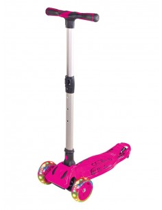 PEMBE 3 TEKER IŞIKLI MAXİ TWİST SCOOTER