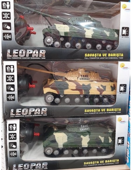 U/K PİLLİ FULL FONKS. LEOPAR TANK