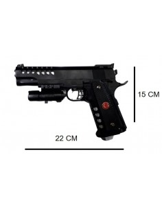 PVC'DE LAZERLİ BONCUKLU TABANCA 2