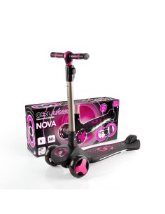 6 YAŞ PEMBE IŞIKLI NOVA SCOOTER 3 TEKER