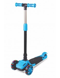 TULPAR MAVİ 3 TEKER IŞIKLI KATLANIR SCOOTER