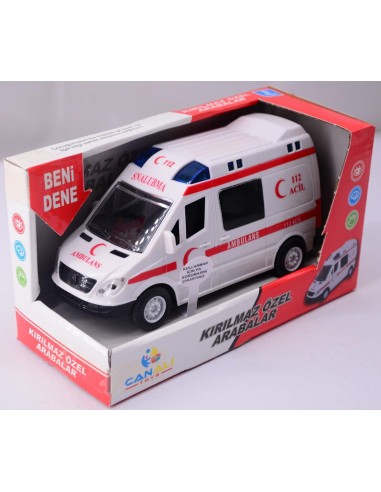 KU.SÜRT.PİLLİ SESLİ AMBULANS 16CM