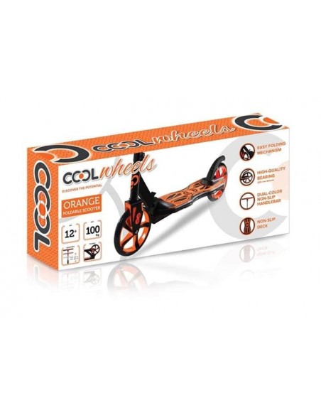 KUT.TURUNCU 2 TEKER 12 YAŞ SCOOTER