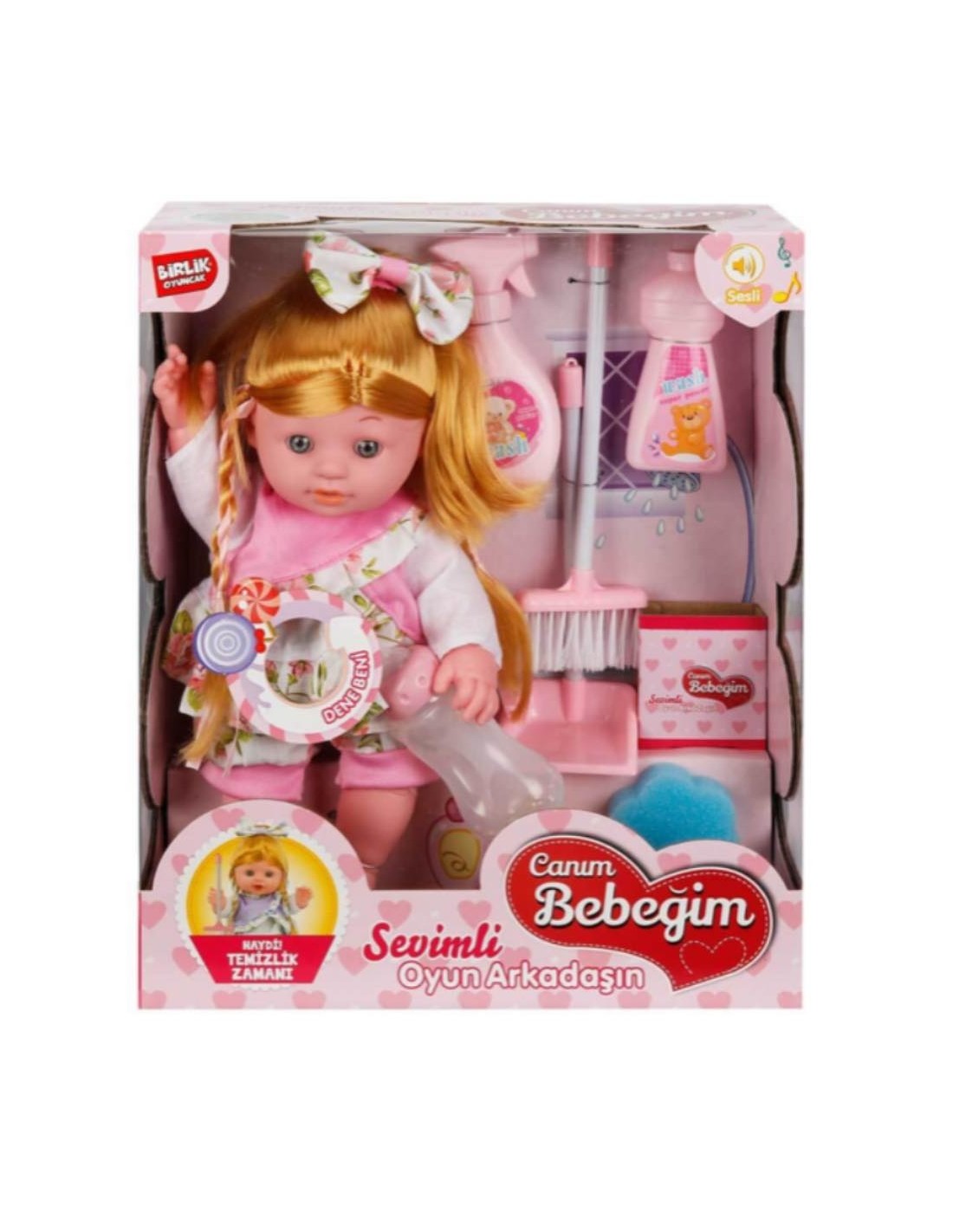 KUT.TR KONUŞAN BEBEK TEMİZLİK SETLİ Malatya Pazarı Oyuncak