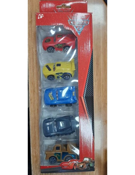 KUT. ÇEKBIRAK 5'Lİ ŞİMŞEK MQUİN ARABALAR 8CM