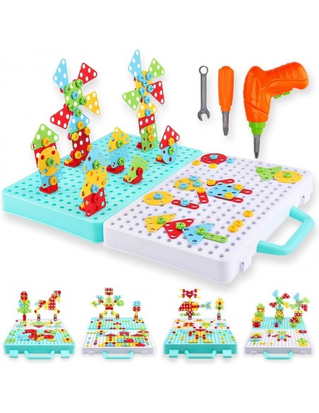 ÇANTALI PİLLİ MATKAP EĞİTİCİ SET 340PCS