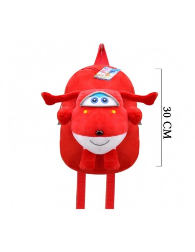 HARİKA KANATLAR KIRMIZI JETT PELUŞ ÇANTA