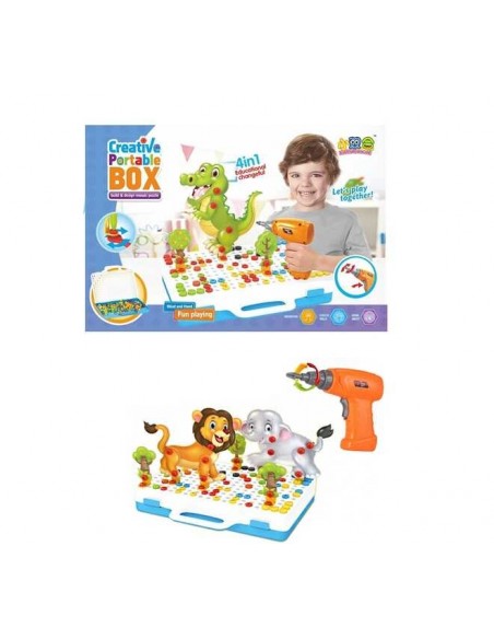 ÇANTALI PİLLİ MATKAP EĞİTİCİ SET 340PCS