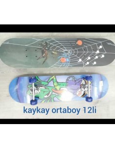 ORTA BOY RESİMLİ AHŞAP KAYKAY 60*15CM