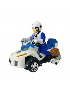 KUT.PİLLİ SESLİ IŞIKLI POLİSLİ ATV MOTOR