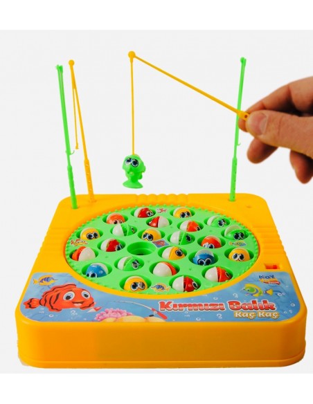 KUT.PİLLİ MÜZİKLİ BALIK YAKALAMA OYUNU 28PCS