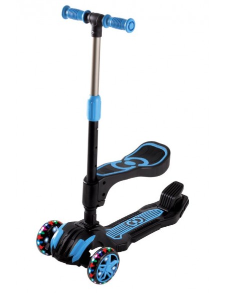 COMBO MAVİ OTURAKLI 3 TEKER IŞIKLI SCOOTER