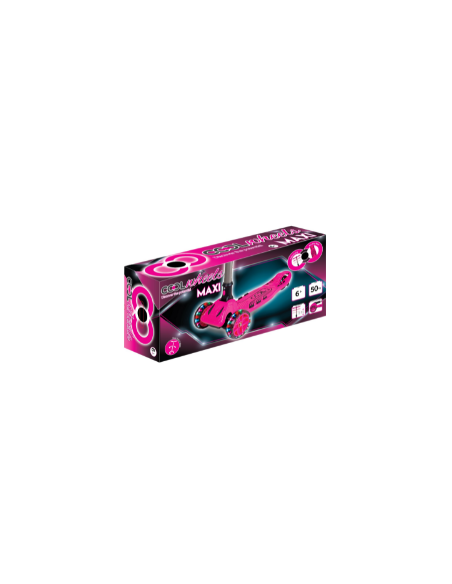 6+ PEMBE 3 TEKER IŞIKLI MAXi TWiST SCOOTER