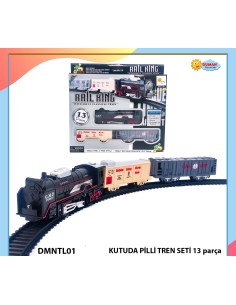 KUT. 13 PCS PİLLİ RAYLI...