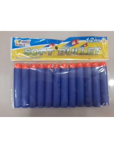 PVC'DE 12'Lİ NERF MERMİSİ