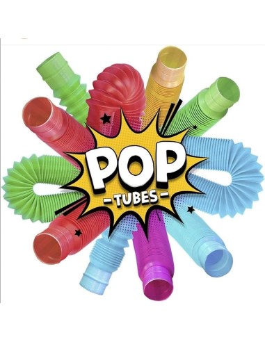 STANDLI POP TUBE RENKLİ HORTUM PKT:24'LÜ