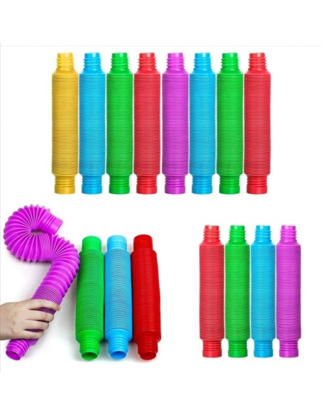 STANDLI POP TUBE RENKLİ HORTUM PKT:24'LÜ
