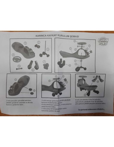 KIRMIZI KARINCA KAYKAY (Müzikli...